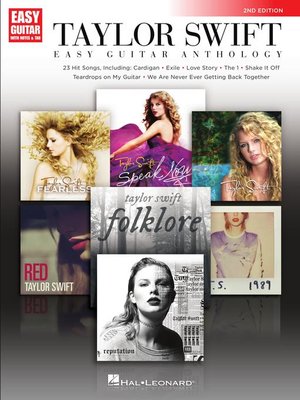 cover image of Taylor Swift, Easy Guitar Anthology